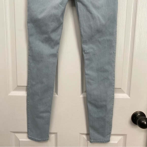 Abercrombie Kids Light Wash Jean Leggings Size 13/14 - Picture 7 of 12